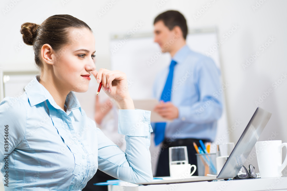 portrait of a business woman portrait of a business woman