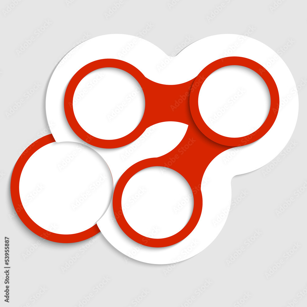 circular abstract text frame circular abstract text frame
