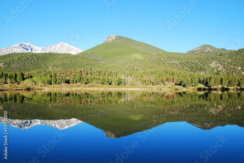 Lily lake, Rocky Mountain National Park, CO, USA