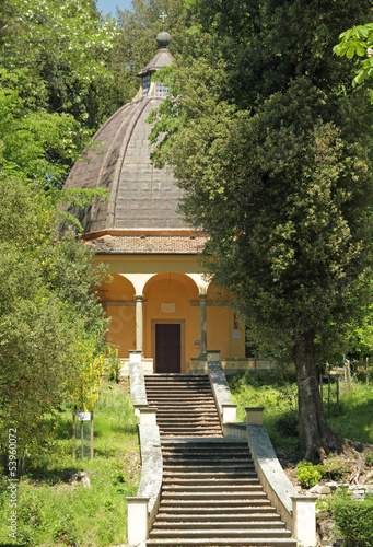 The Chapel of Buontalenti in Pratolino Garden, UNESCO list photo
