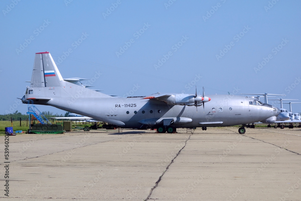 AN-12 - Soviet military transport aircraft AN-12 - Soviet military transport aircraft