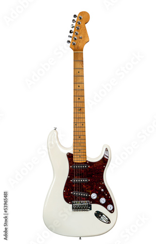 White Electric Guitar