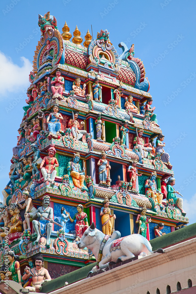 Naklejka premium Hindu Temple