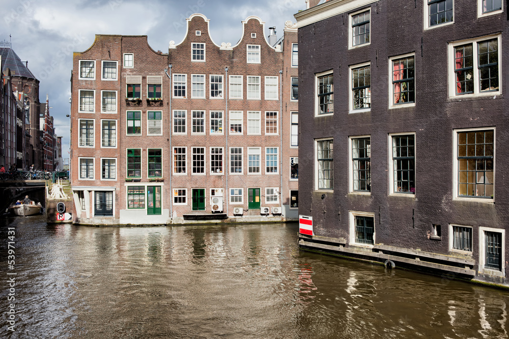 City of Amsterdam Canal Houses