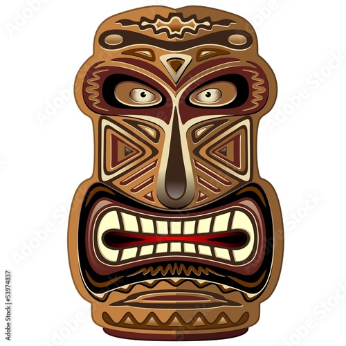 Africa Ethnic Mask Totem-Maschera Etnica Africa