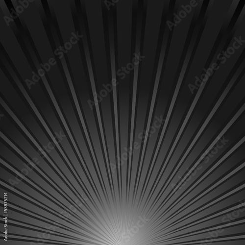 abstract dark background with sun rays
