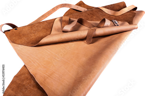 Protective brown apron
