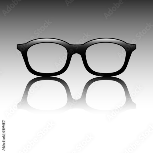 Vector illustration of glasses