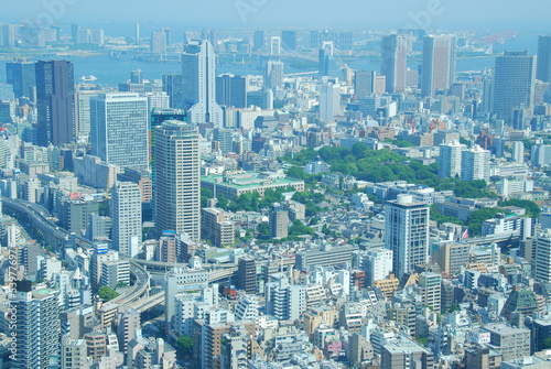Vue panoramique de Tokyo