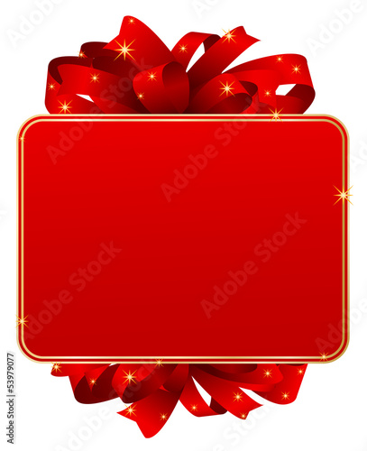 greeting card - 3d christmas gift card background