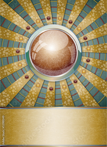 Futuristic metalic background. Illustration 10 version.