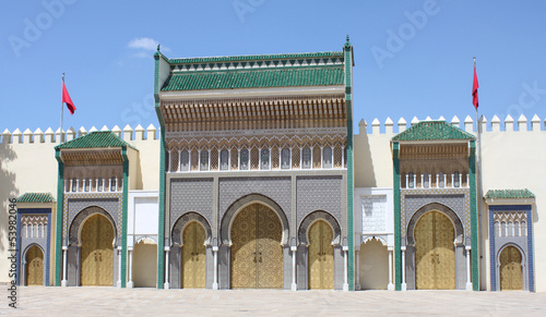 Portes du Palais Royal Fes