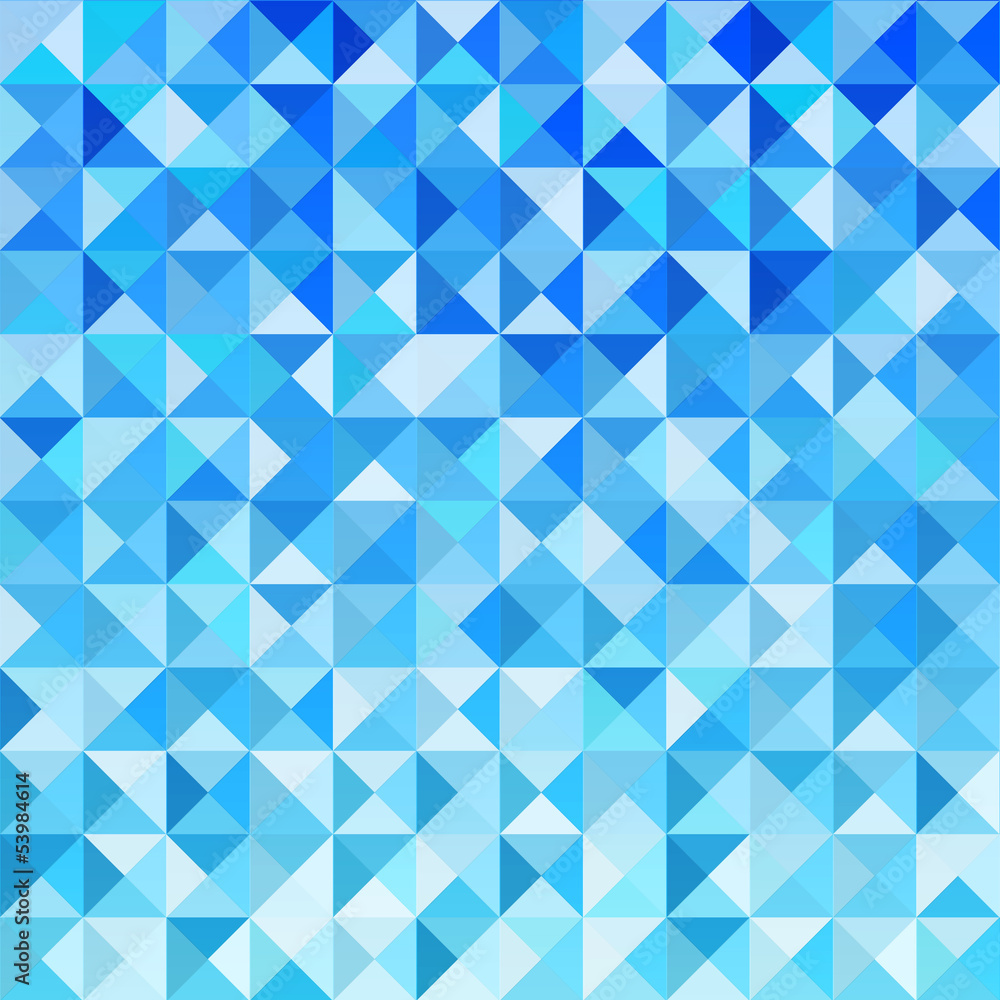 Blue Mosaic Background Blue Mosaic Background