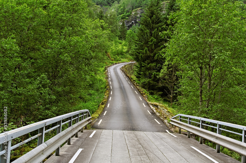 Norway road.