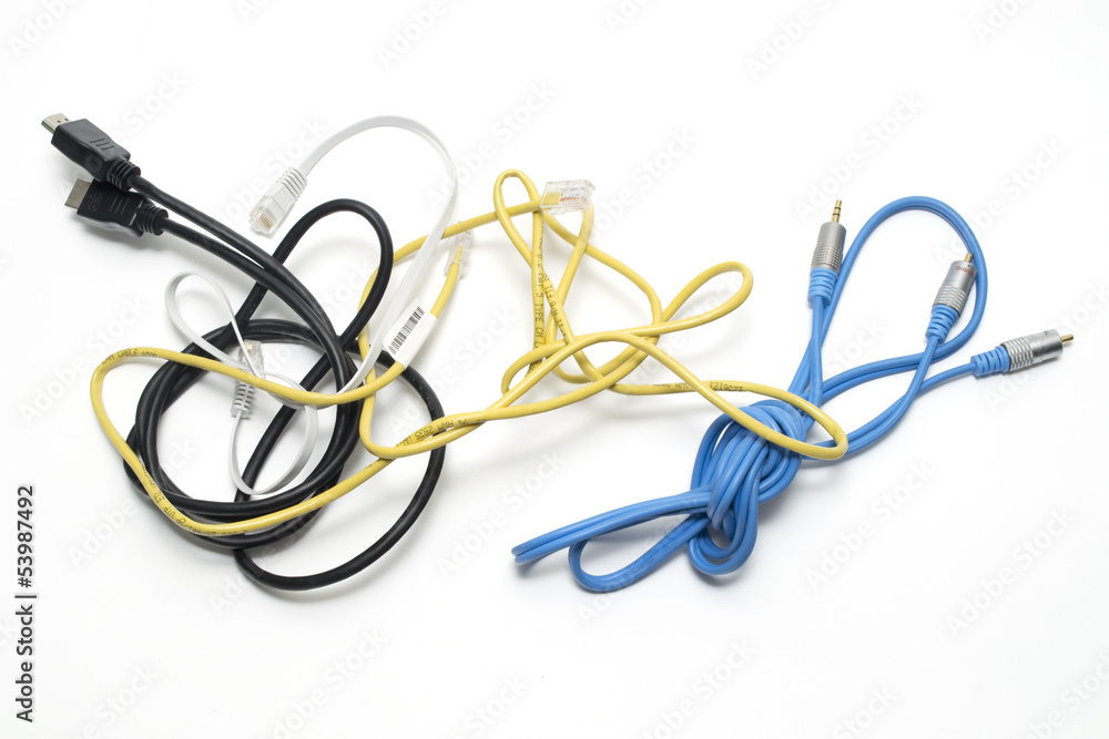 Assorted cables Assorted cables