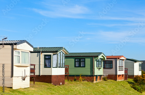 Holiday park cabins