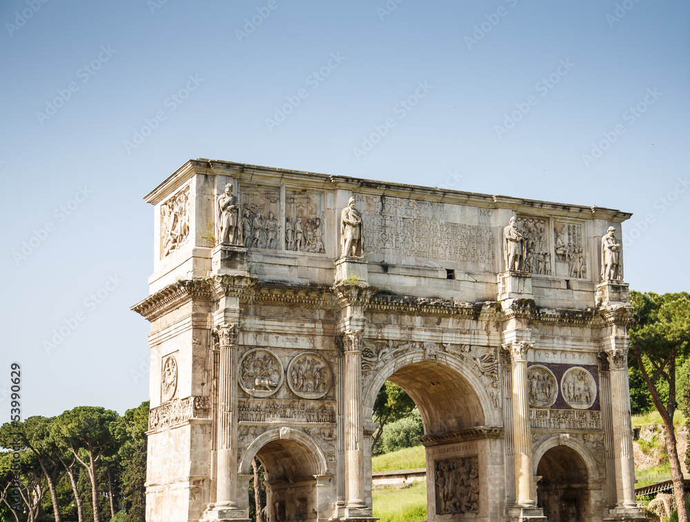 Roman Arch at Coliseum