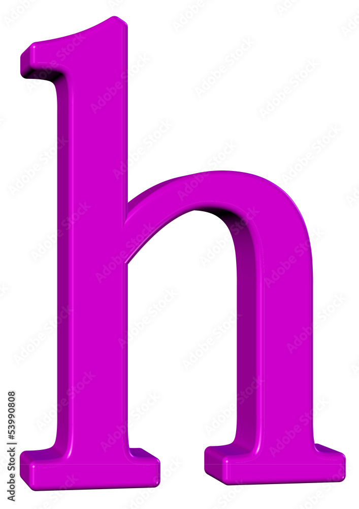 Pembe h harfi tasarımı Pembe h harfi tasarımı