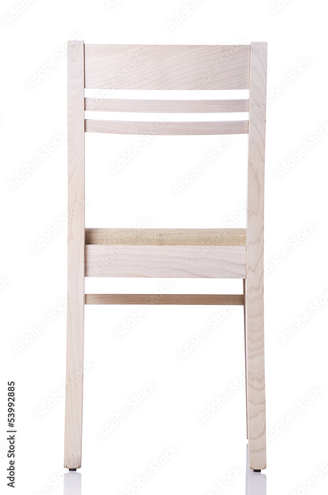 Kitchen chair isolated on the white Kitchen chair isolated on the white