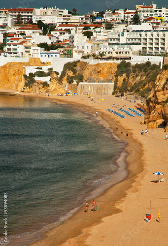 Nice view on Albufeira, Por...