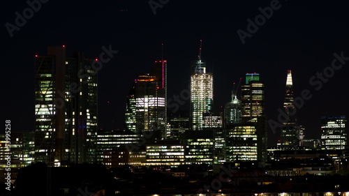 Wallpaper Mural london skyline at night Torontodigital.ca