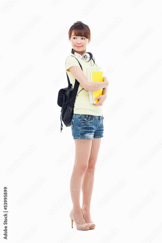 Young Asian student Young Asian student