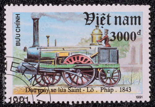 Postage stamp photo