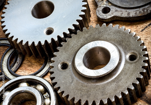 Parts and gears made from special hard steel
