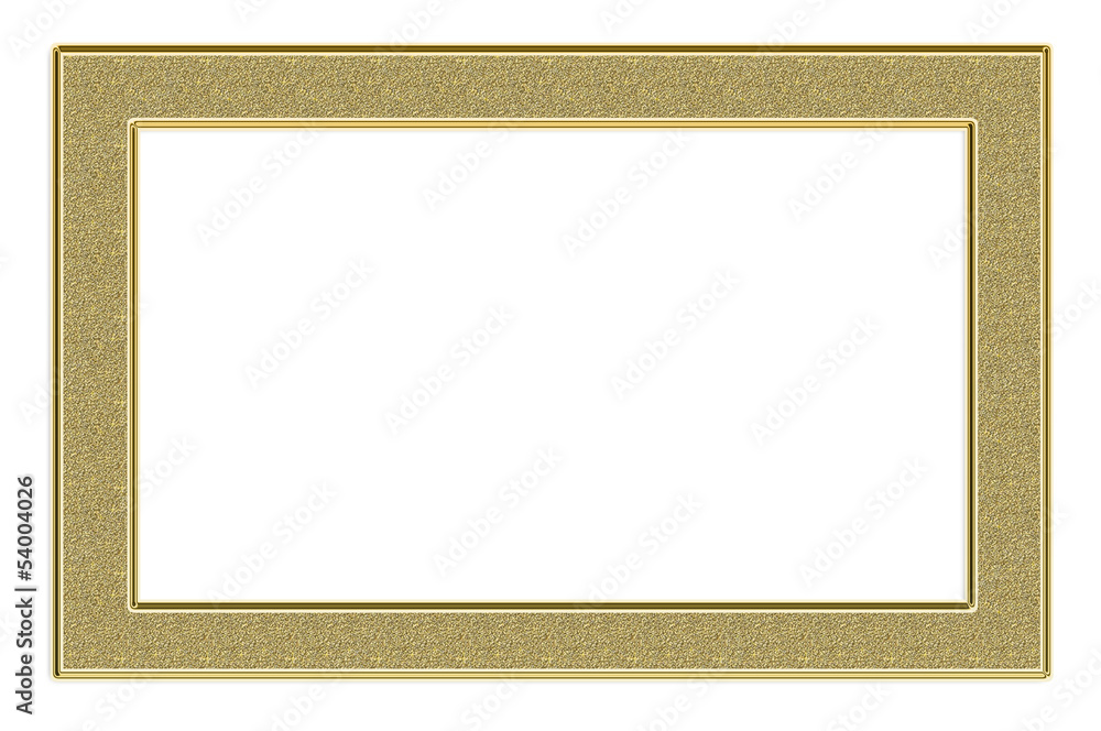 Fototapeta premium Gold photoframe