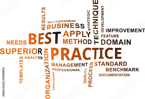 word cloud - best practice