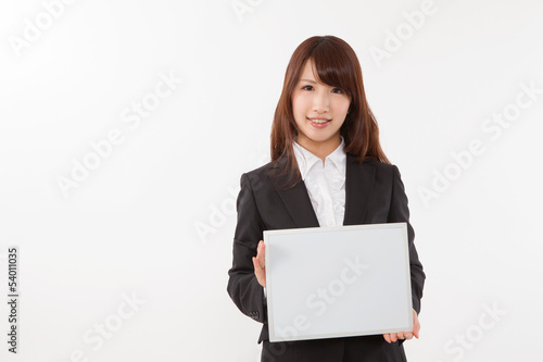 日本 ビジネス 女性 ホワイトボード