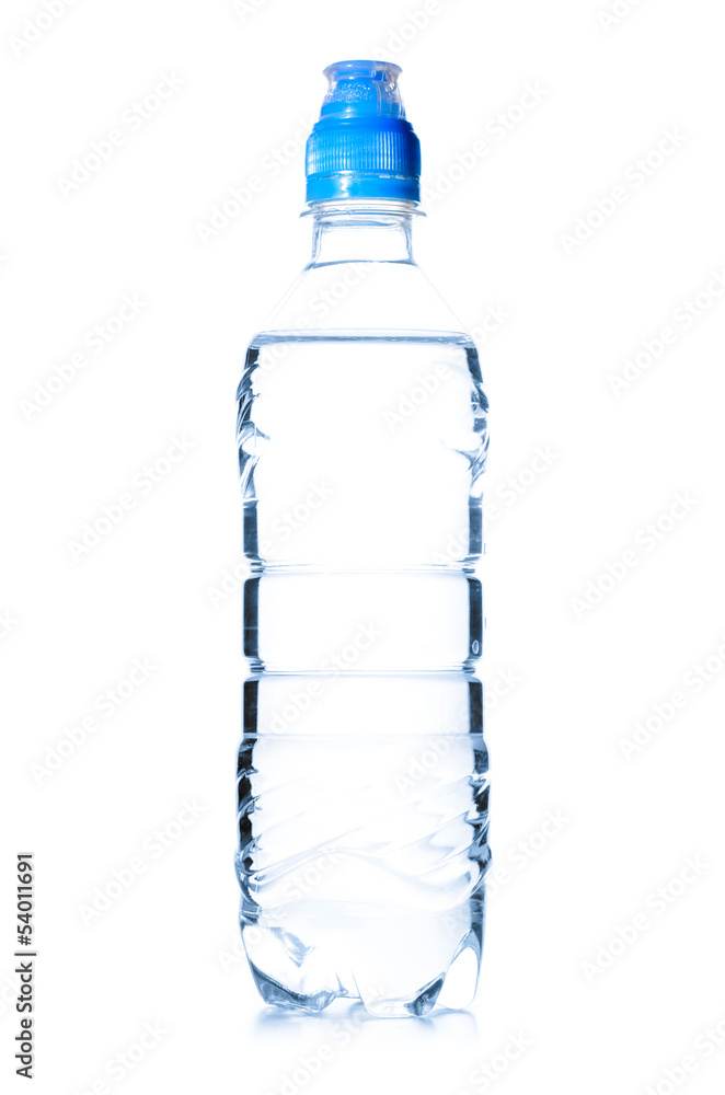 bottle in water splash bottle in water splash