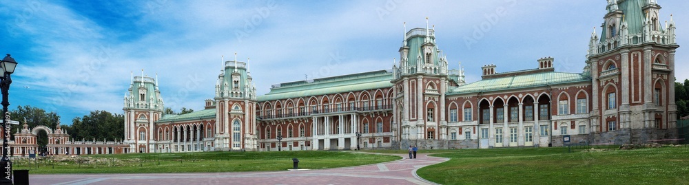 museum-reserve Tsaritsyno in Moscow, Russia.