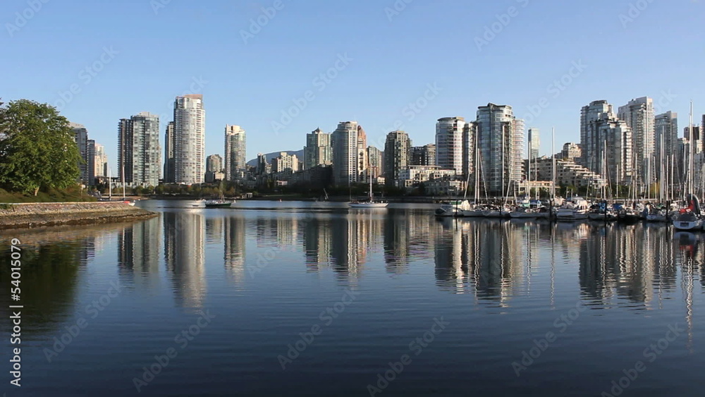Early Morning Vancouver Reflection Early Morning Vancouver Reflection