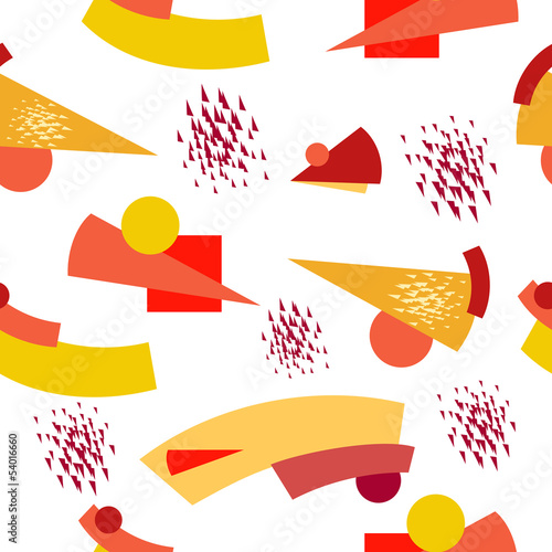 Billede på lærred Suprematist  seamless pattern