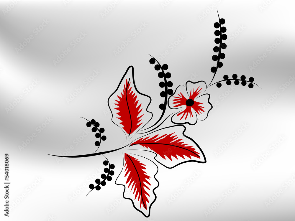 Obraz premium Abstract flower