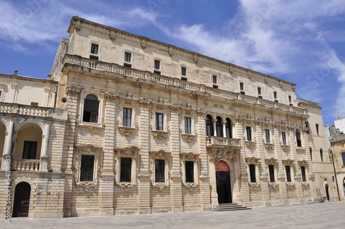 Italy. Italia. Puglia. Lecce. Palazzo del Seminario.