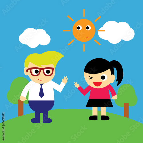 vector cartoon