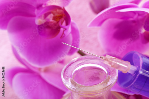 Принти на полотні medical homeopathic natural beauty injection