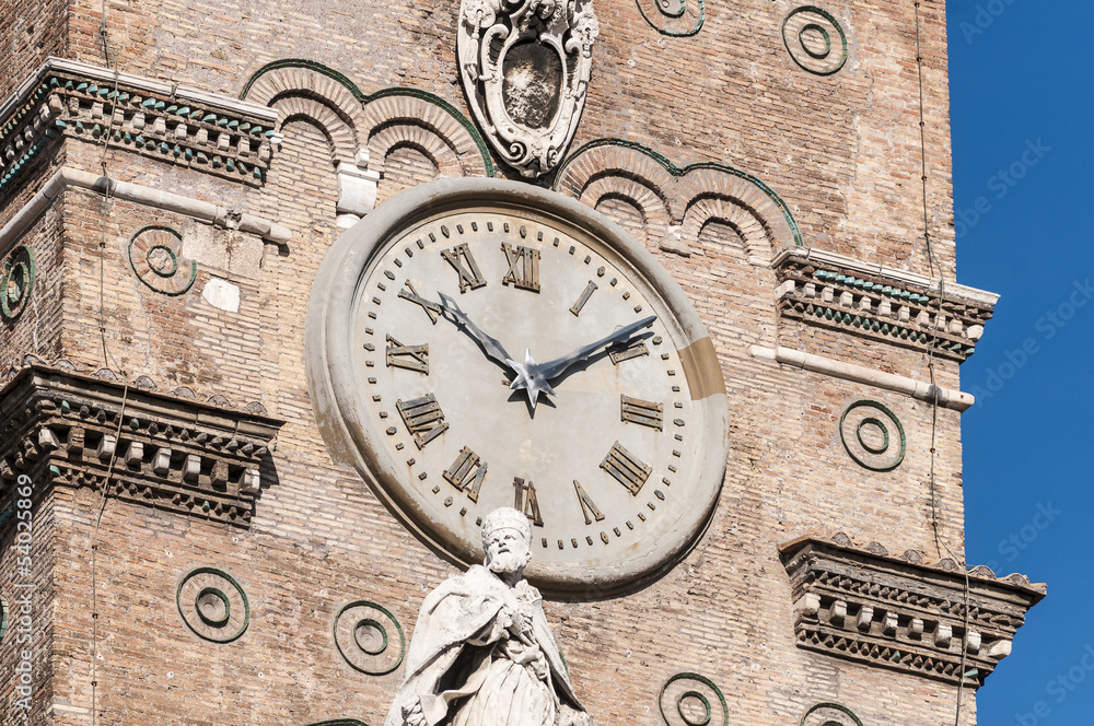 The Papal Basilica of Saint Mary Major in Rome, Italy. The Papal Basilica of Saint Mary Major in Rome, Italy.