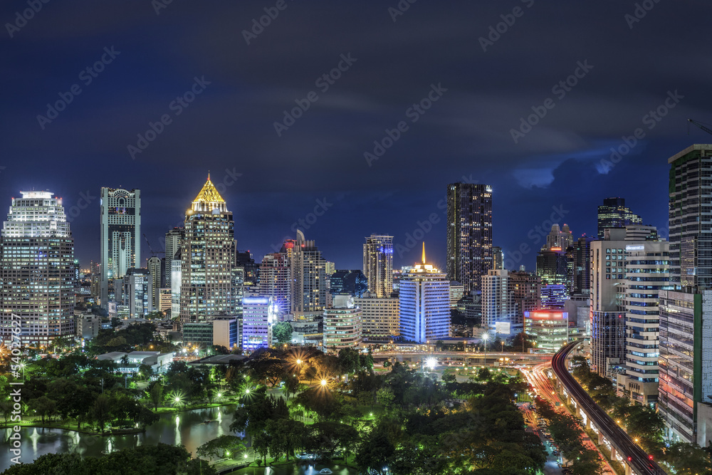 Obraz premium Lumpinee park