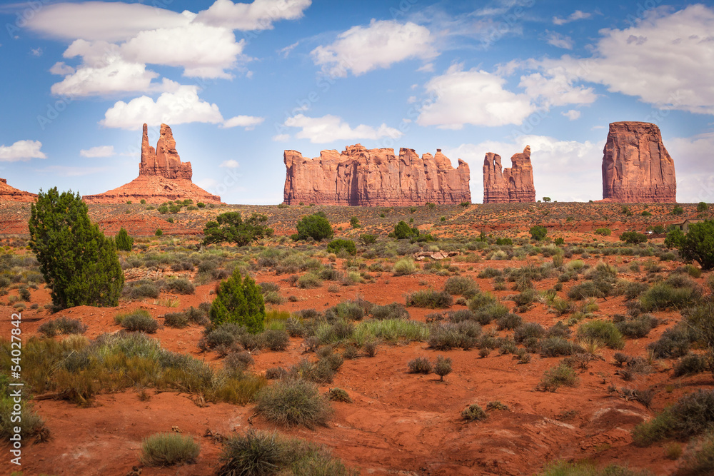 Northern View of Monument Valley