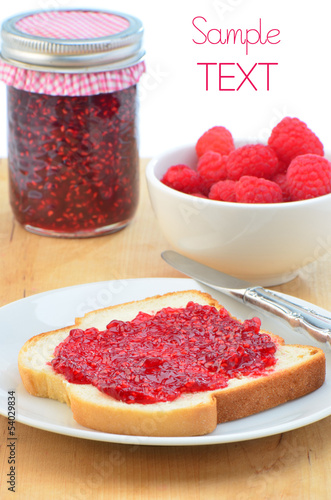 Wallpaper Mural Raspberry jam Torontodigital.ca