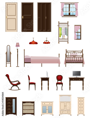 Woman room / furniture