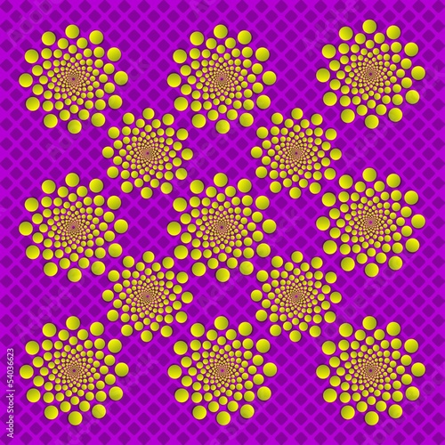optical illusion buttonize circles