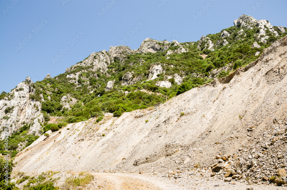 Sardegna, Iglesiente, canyon di Gutturu Cardaxius