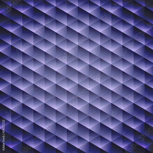 Dark blue geometric cubic background,