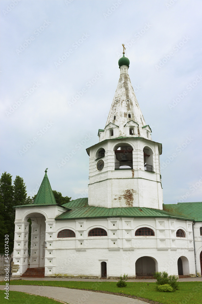 Cathedral bell tower in Suzdal
