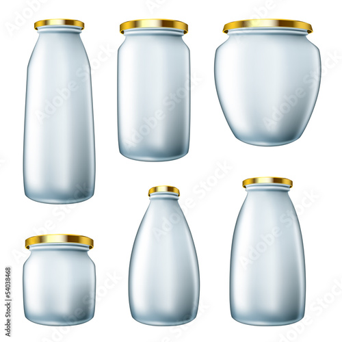 Jam jar set