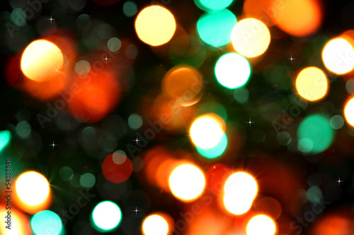 green and yellow festive background
